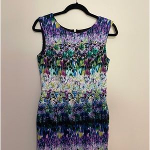 CYNTHIA ROWLEY SHEATH JERSEY KNIT DRESS Size 8
